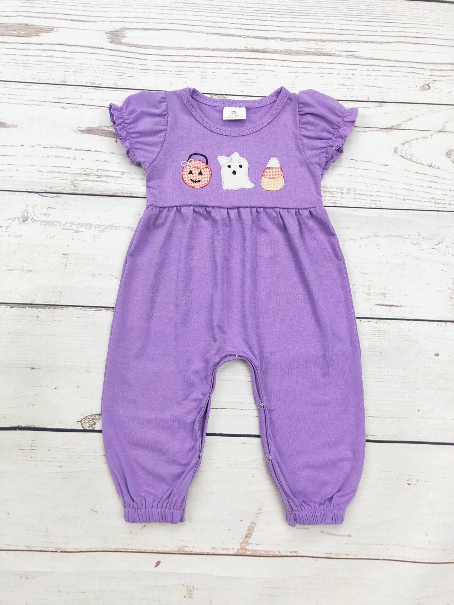 Baby Girl Cotton Halloween Romper