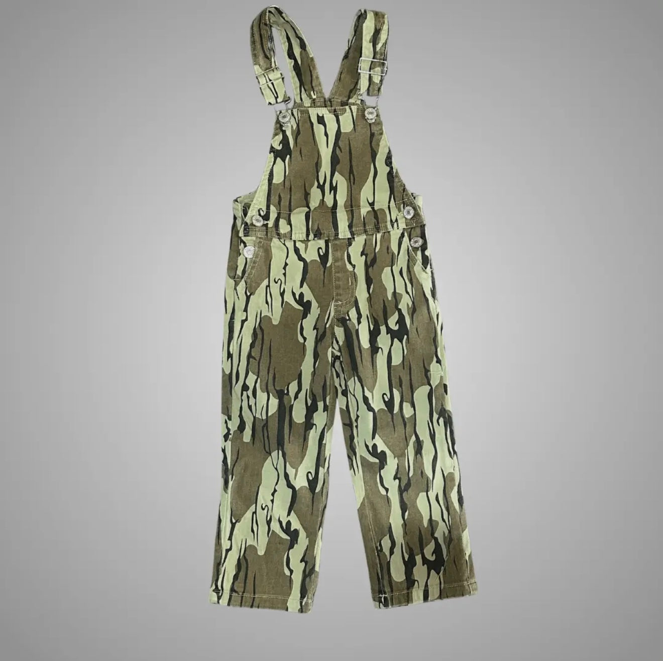 Bottomland Camo Overalls