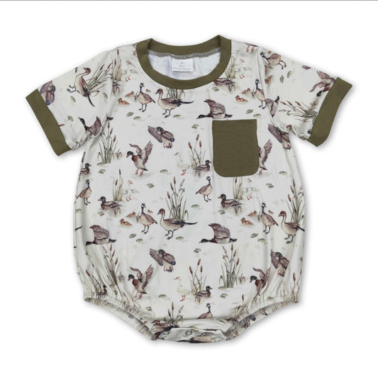 Boy Olive Duck Bubble